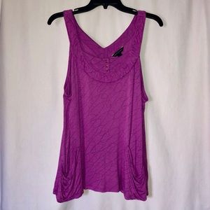 Banana Republic Tank w/ Pockets - Large - NWOT
